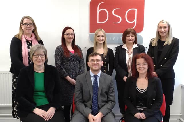 From left, front row, Barbara Richardson, Alex Byrne and Suzanne Willey; back row , Vicky Atkinson, Terri Whitlow, Laura Poole, Sara Williams and Hannah Forsyth.