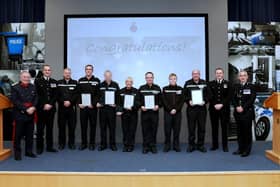 The event, held at Lancashire Constabulary Headquarters, was attended by Specials from across Lancashire