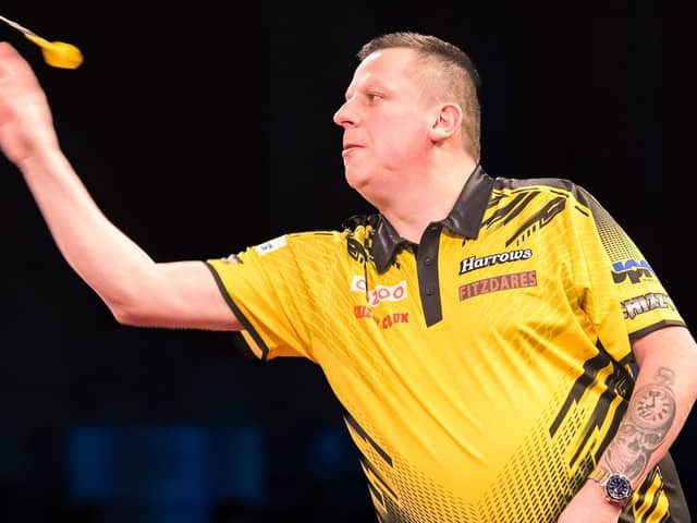 Dave Chisnall was beaten in Belgium last weekend Picture: PDC