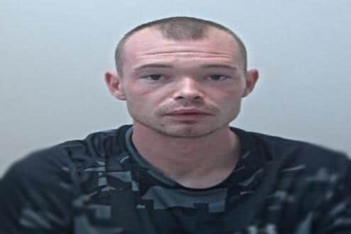 Zach Jackson is wanted for offences in Blackpool and Lancaster (Credit: Lancashire Police)