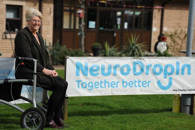 Neuro Drop-In founder Sharon Jackson.  PIC BY ROB LOCK