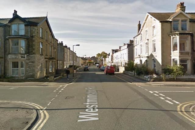 A driver fled the scene of an accident on Westminster Road in Morecambe. Picture from Google Street View.