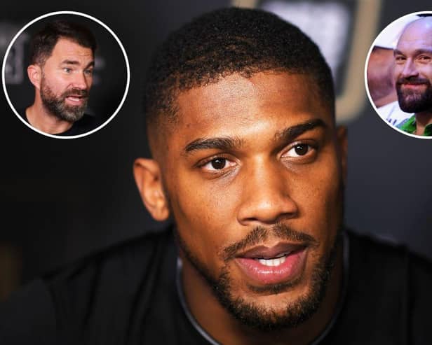 Anthony Joshua and Eddie Hearn have both been talking about a potential fight with Tyson Fury