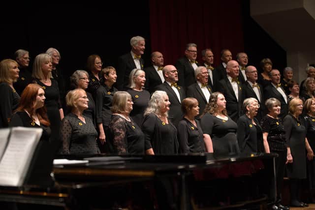 St John's Hospice Choir in action.