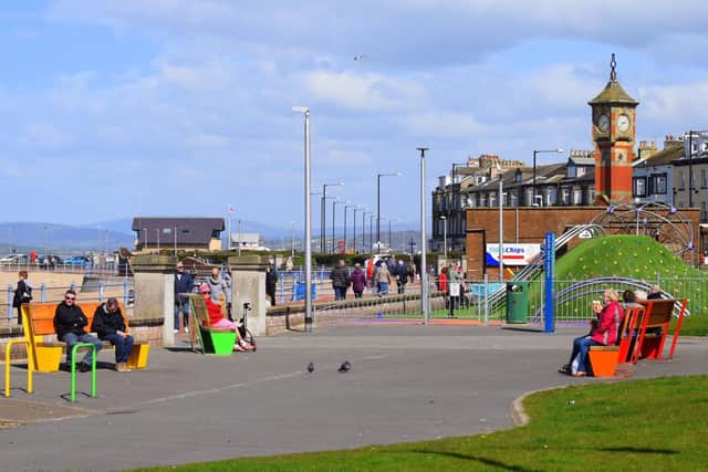 A sunny day In Morecambe. Picture by Chris Coates.