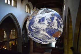 Lancaster Priory hosts a global attraction - Gaia - until July 17. Picture by Darren Andrews.