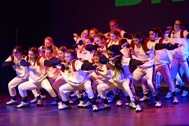 DN12 Juniors Dance Team, pictured performing. Picture: NDFP-08-02-22-SVShow 7-NMSY