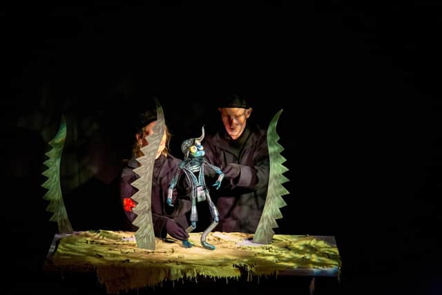 Flotsam and Jetsam puppet adventure story comes to The Dukes in Lancaster next year. Picture by Nik Palmer 2015 www.fotonik.co.uk