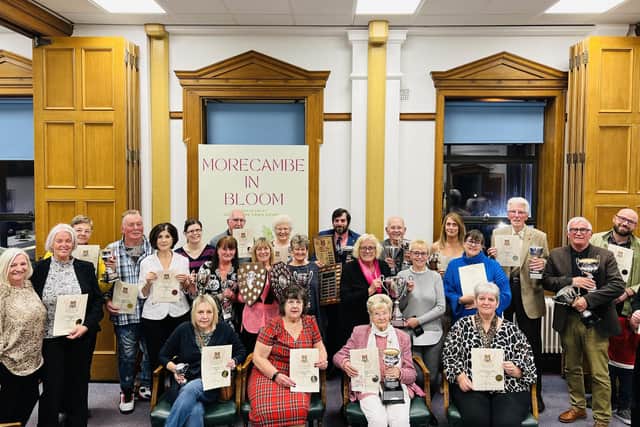 Local residents and businesses celebrate at the 2022 Morecambe in Bloom awards evening.