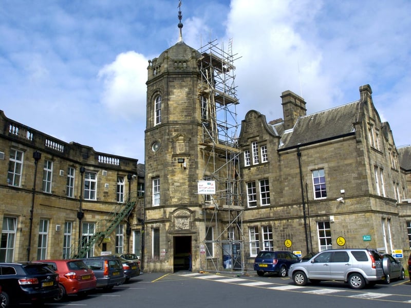The infirmary has its origins in a dispensary which opened on Castle Hill in 1781 and a fever hospital established in 1815. These two institutions combined in premises in Thurnham Street in 1833. A larger site on Ashton Road, which had previously been known as the Springfield Estate, was bought for £2,471 in 1888 and, following a donation of nearly £10,000 by local businessman James Williamson, the first building of the new hospital, designed by architects Paley and Austin, was opened by the Duke and Duchess of York in 1896. The original building is now Grade II listed. Springfield Hall was retained and used as an overnight nurses' home for the hospital. A new maternity unit opened in 1979, the pathology building was added in 1994 and the new centenary building opened in 1996. The Huggett Suite, a unit for treating stroke patients built at a cost of £1 million, opened in spring 2017 and a new therapies outpatient department, built at a cost of £1.2 million, opened in 2018.