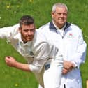 Liam Moffat picked up a wicket in Lancaster's defeat Picture: Tony North