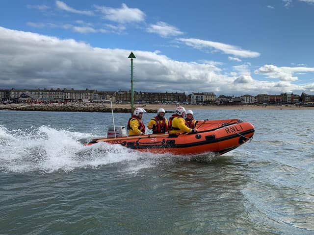 Morecambe lifeboat was called out three times in one day to rescues in Morecambe Bay.