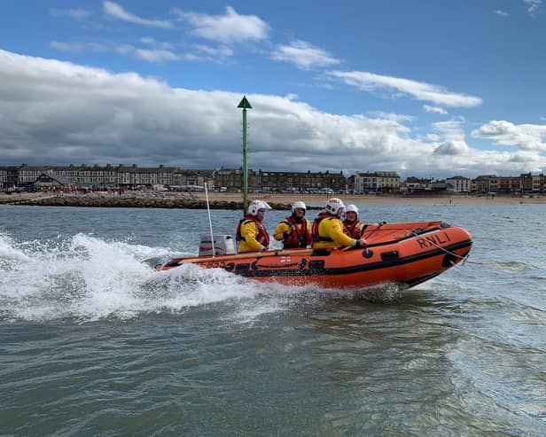 Morecambe lifeboat was called out three times in one day to rescues in Morecambe Bay.