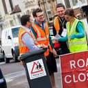 Stewards oversee any road closures to ensure that they are adhered to - and ensure that any vehicles that do need access can get it safely (image: Playing Out)