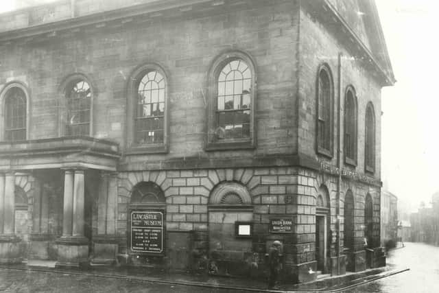 It is thought that the museum's original entrance was in New Street. Picture courtesy of Lancaster City Museums.