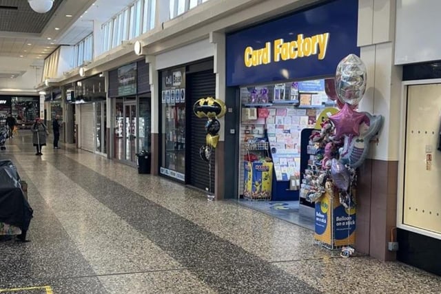 Card Factory is a popular shop in Morecambe's Arndale Centre.