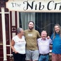Members of The Nib Crib in Morecambe.