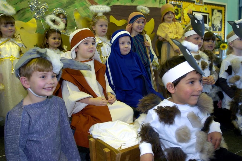 Dolphinholme Primary School nativity play in 2012.