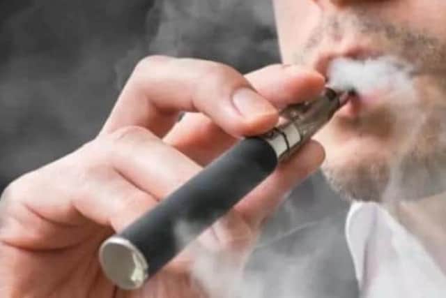Illegal vapes have been seized in a raid on a Lancaster shop.