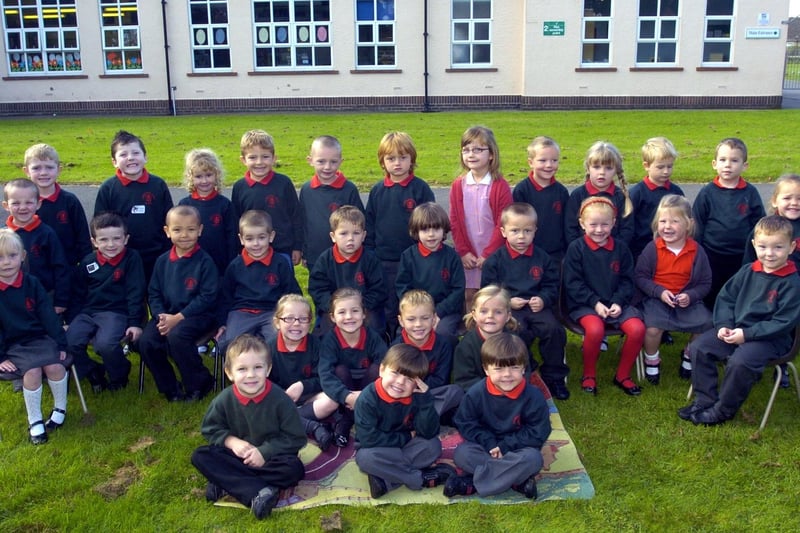 One of the two 2008 reception classes.
