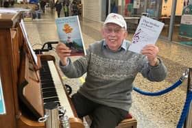 Tony Kadelbach will be playing the piano in Morecambe's Arndale Centre to raise money for St John's Hospice in Lancaster. Picture by Arndale Morecambe Bay.