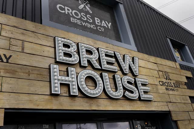 Bay Drinks Group’s Cross Bay brew house.