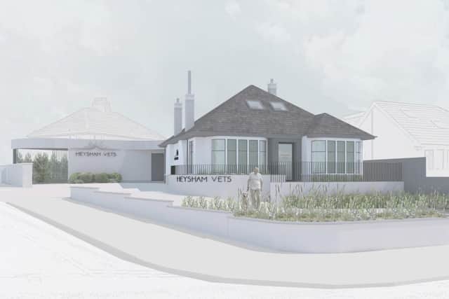 How Heysham Vets could look.
