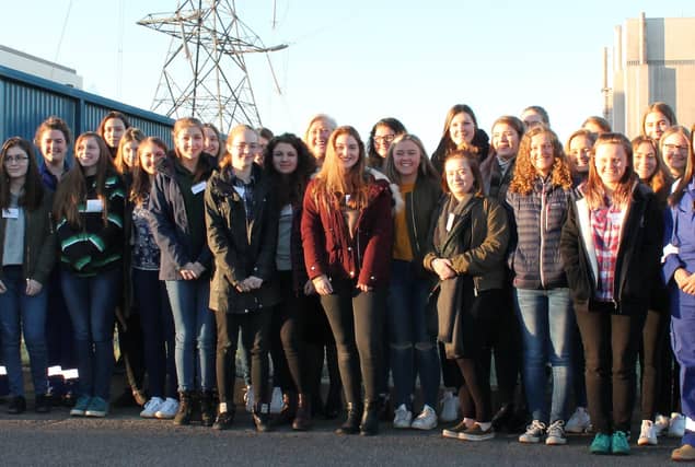 Female students from across Lancaster and Morecambe were treated to a VIP day at Heysham Power Stations as part of an EDF Energy campaign to encourage more young women to consider a career in science and engineering.