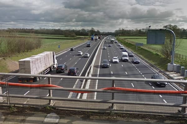The accident happened as Mr Copeland was driving along the M6. Photo: Google Street View