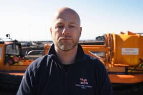 Paul Turner is the new Lifeboat Operations Manager at Morecambe RNLI. Photo: Nigel Millard/RNLI