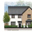 How some of the homes might look.