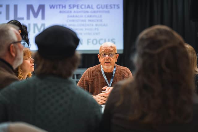 Game of Thrones actor Roger Ashton-Griffiths at Film Forum 2026. Photo: Miles Gower.
