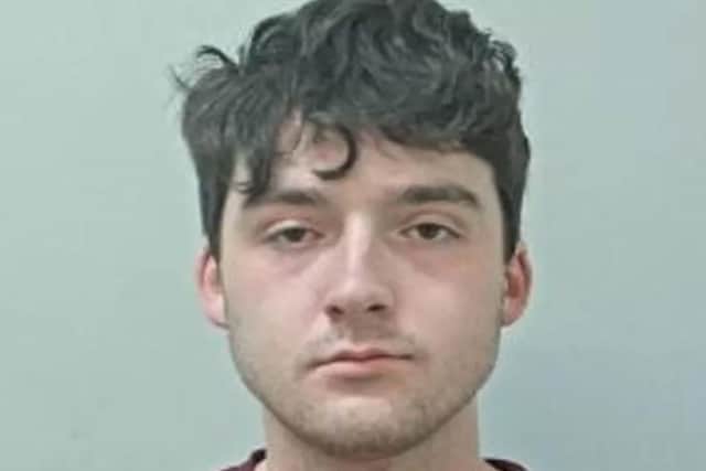 Student Tiernan Darnton, 21, confessed in a game of truth or dare he had killed his stepfather's mother. Picture from Lancashire Police.