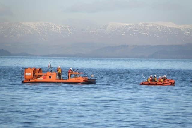 Morecambe RNLI was called out three times over the Easter weekend.