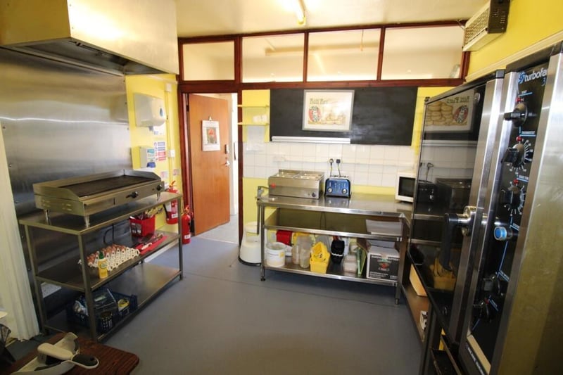One of the food preparation rooms at Potts Pies in Lancaster. Picture courtesy of Yes Move, Lancaster.