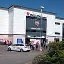 The Mazuma Stadium. A Morecambe fan faced a banning order at the end of last season, new figures show.