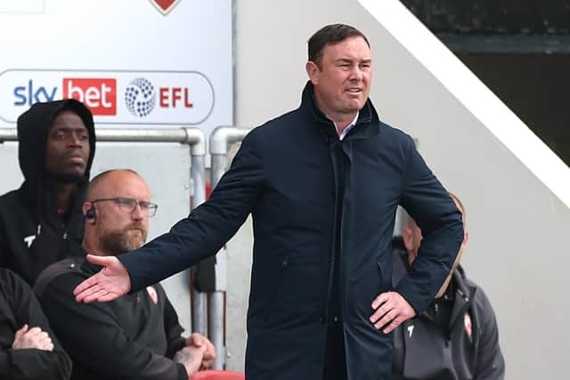Derek Adams has left his role as Morecambe manager Photo: Jan Kruger/Getty Images
