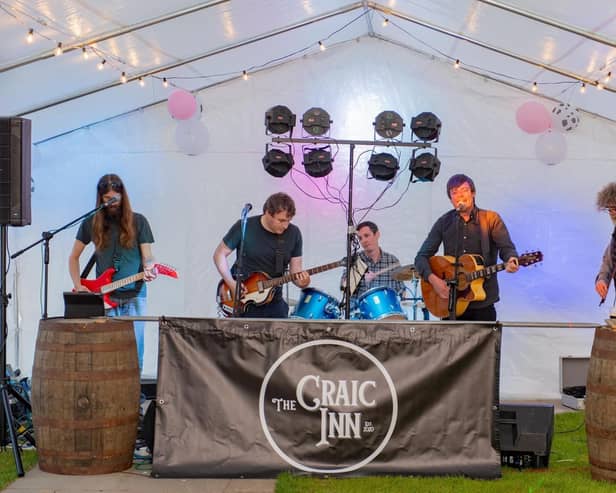 The Craic Inn will be performing a full band set at Halton Mill.