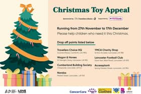 Lancaster BID have launched their Christmas Toy Appeal.