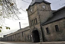 The clock and clock tower at the old entrance to Standfast & Barracks, Caton Road, Lancaster. Photo: Standfast & Barracks.