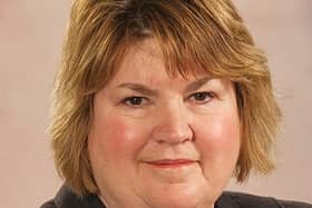 County Councillor Janice Hanson.