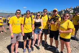 Like Technologies kicked off their fundraising efforts by joining the North West Air Ambulance Cross Bay walk on Sunday July 10.