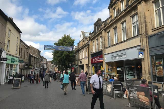 Lancaster city centre.
