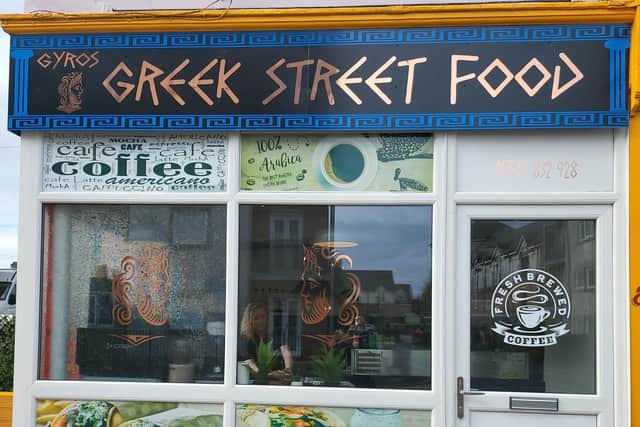 A Greek street food restaurant has opened on Heysham Road in Morecambe.
