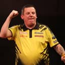 Dave Chisnall was victorious in his second round match at Alexandra Palace Picture: Simon O'Connor/PDC