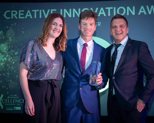Morecambe Bay Chowder Company wins the Creative Innovation Award at the Bay Business Awards last month.
