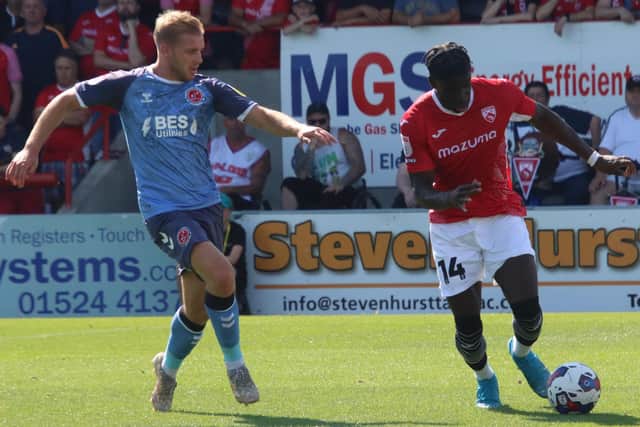 Arthur Gnahoua followed up his goal against Fleetwood Town with the winner at Rotherham United Picture: Ian Lyon