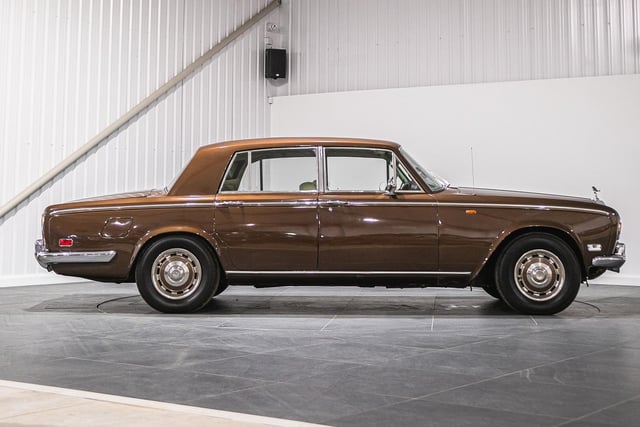 The Rolls Royce Silver Shadow owned by Eric Morecambe which is up for auction later this month. Picture from Iconic Auctioneers.