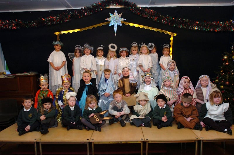 High Bentham Primary School Nativity play, It's A Baby, from 2009.
