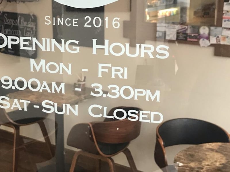 Keegan's coffee and sandwich shop in Poulton Square rated 4.8 out of 5 from 93 Google reviews.